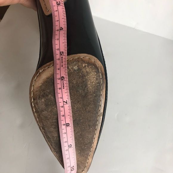 RAG & BONE  High Black Patent Leather Boots Size 38.5 - Picture 15 of 15